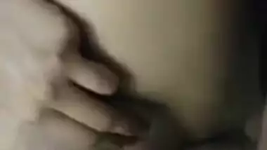 Beautiful Desi girl is helping BF dick to entering pussy during sensual sex