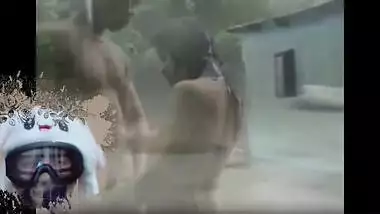 Fuck In The Rain In Public Hardcore Indian Cunnilingus Part 1