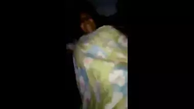 Desi super hot bhabi in hotel enjoying with young guy boobs and nips exposed with hindi audio