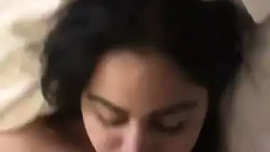 Big boob Bangali girl gives a boobjob to her lover