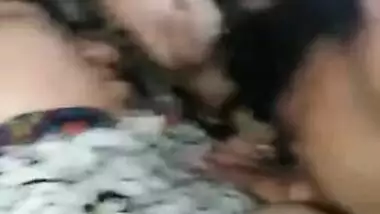 Desi stunner has her XXX boobs voraciously worshiped by neighbor