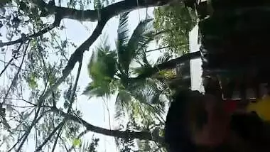 Comely Desi teen with nice XXX tits washes body in front of camera