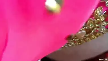 Today Exclusive- Horny Desi Wife Handjob And Hard Fucked By Hubby Outdoor