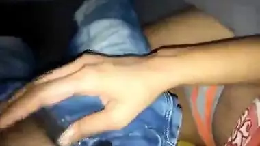 horny desi wife handjob n try to inserting hubbys cock her pussy inside the blanket