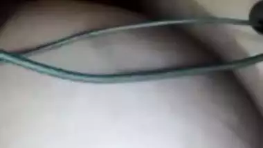 Nude show of girlfriend on video call to boyfriend