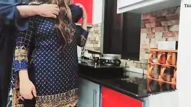 My Wife,s Sister Anal Fucked in Kitchen With Clear Audio Dirty Talking And Moaning