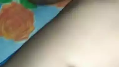 Young Desi woman wants to sleep but man comes to her at night for sex