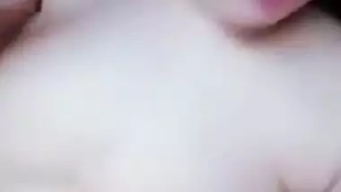 Today Exclusive- Horny Desi Girl Showing Her Big Boobs And Wet Pussy