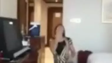 Paki female dance but GF shows off XXX boobs in amateur sex chudai porn