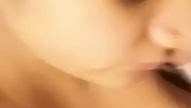 Big Boobie Horny GF just can’t resist sucking her Boyfriend’s Dick