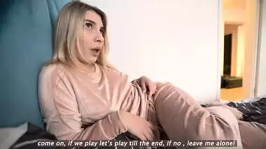 step mom plays truth or dare with step son and didn't expect such a challenge