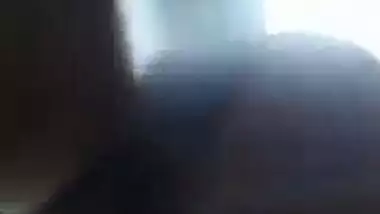 Slim Desi girl shows off tiny tits in this MMS self-made XXX video