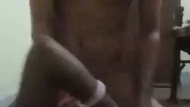 Lonely tenant aunty fuck with young boy at home