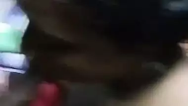 Telugu girl’s desi blowjob to her stepbrother