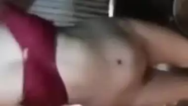 Today Exclusive -cute Girl Record Her Bathing Video For Lover