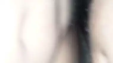 Boudi with horny expression while riding dick