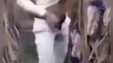 Lover couple was doing Mangal in the jungle, village people caught both of them