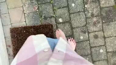 Empress Jade Uses Her Human Doormat on Vacation to Lick Clean Her Dirty Feet (Preview)