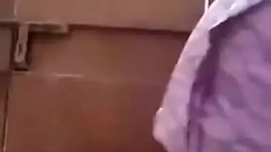 Homemade XXX clip of amateur Randi model who poses on Desi man's cam