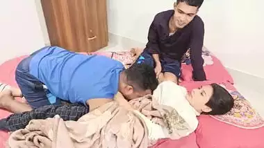 Young indian Teeny loves to suck fucked threesome a girl and two boys indian xxx film