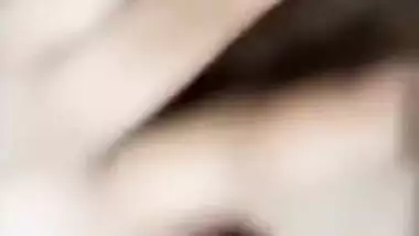 Today Exclusive- Sexy Desi Girl Showing Her Boobs And Wet Pussy Part 2