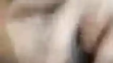 Bhabhi is on video call with husband, masturbating and bagging for dick super horny