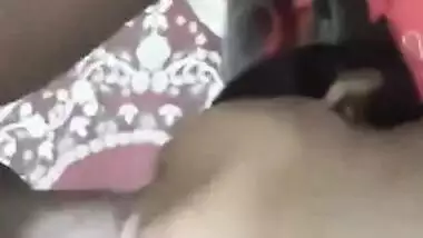 Today Exclusive- Sexy Figure Desi Wife Sucking Hubby Balls And Mouth Fucking Part 1