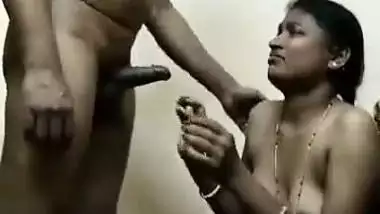 Newly married girl refusing to suck cock bended over and fucked back shot