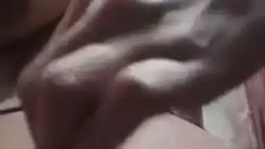 Bengali Desi XXX girl shaving her hairy pussy on cam for boyfriend