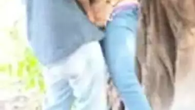 Outdoor hardcore chudai of big boobs sexy Indian wife