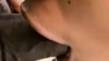 Sexy MILF Meets sons best friend in bathroom to give him sloppy blowjob