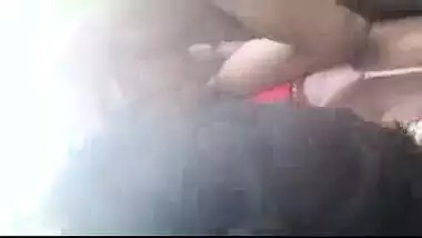 Horny Desi south indian village cheating girl hard fucked threesome jungle by in outdoor fucking sound clear audio