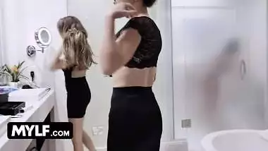 GotMylf - Sexy Milf Celebrates Divorce With Her Hot Friends Having A Group Sex Party