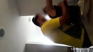 Maid Milf With Huge Melons, And The Boss Cant Help Himself But To Grab Them