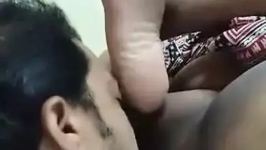 Desi Boudi Boob Pressed Pussy Licking And Riding On Husband full collection part 3