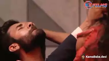 A wife turns into an office whore in an Indian sex movie