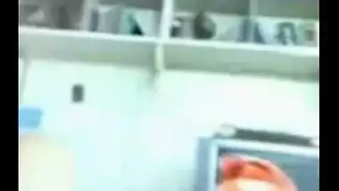 North Indian babe washes her husband’s dick before blowjob
