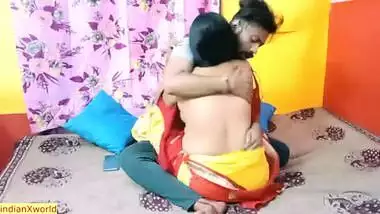 My Desi hot aunty secret sex with her unmarried devor !! Cum inside pussy