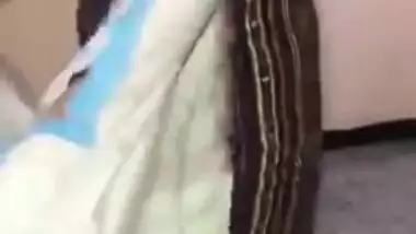 Sexy Desi housewife takes national costume down baring XXX body