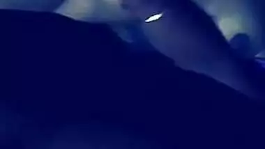 Lustful Desi man records his nude XXX wife and plays with her twat