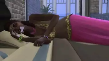 Indian stepmom fucked by her stepson coming home from prison - Desi indian sex