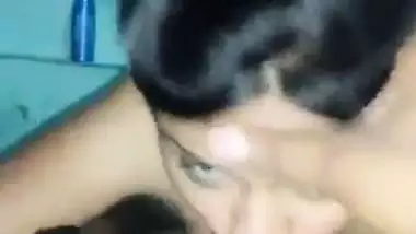 Local Indian callgirl sucking cock trying to avoid camera