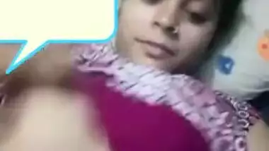 Today Exclusive- Cute Desi Girl Showing Her Boobs And Pussy On Video Call Part 1