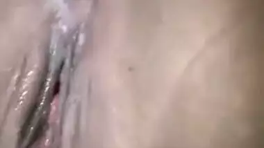 Young Desi woman exposes full XXX tits licking sex nipple to the music