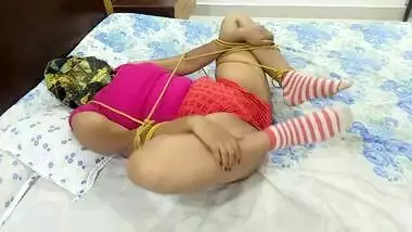 Nepali Porn Star In Nepalese College Girl Had Fun By Tying Her With A Rope