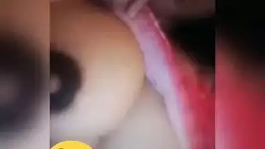 Today Exclusive- Cute Indo Girl Showing Her Boobs On Video Call Part 4
