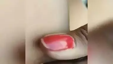 Today Exclusive- Desi Girl Record Nude Selfie For Lover