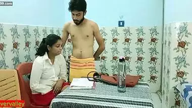 Indian hot girls fucking with teacher for passing exam! Hindi hot sex