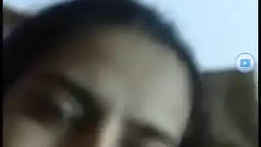 Desi Bhabi Masturbating on Video Call