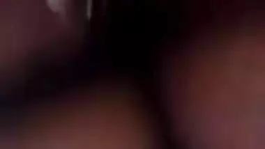 Busty Desi XXX housewife showing her big melons on video call with husband